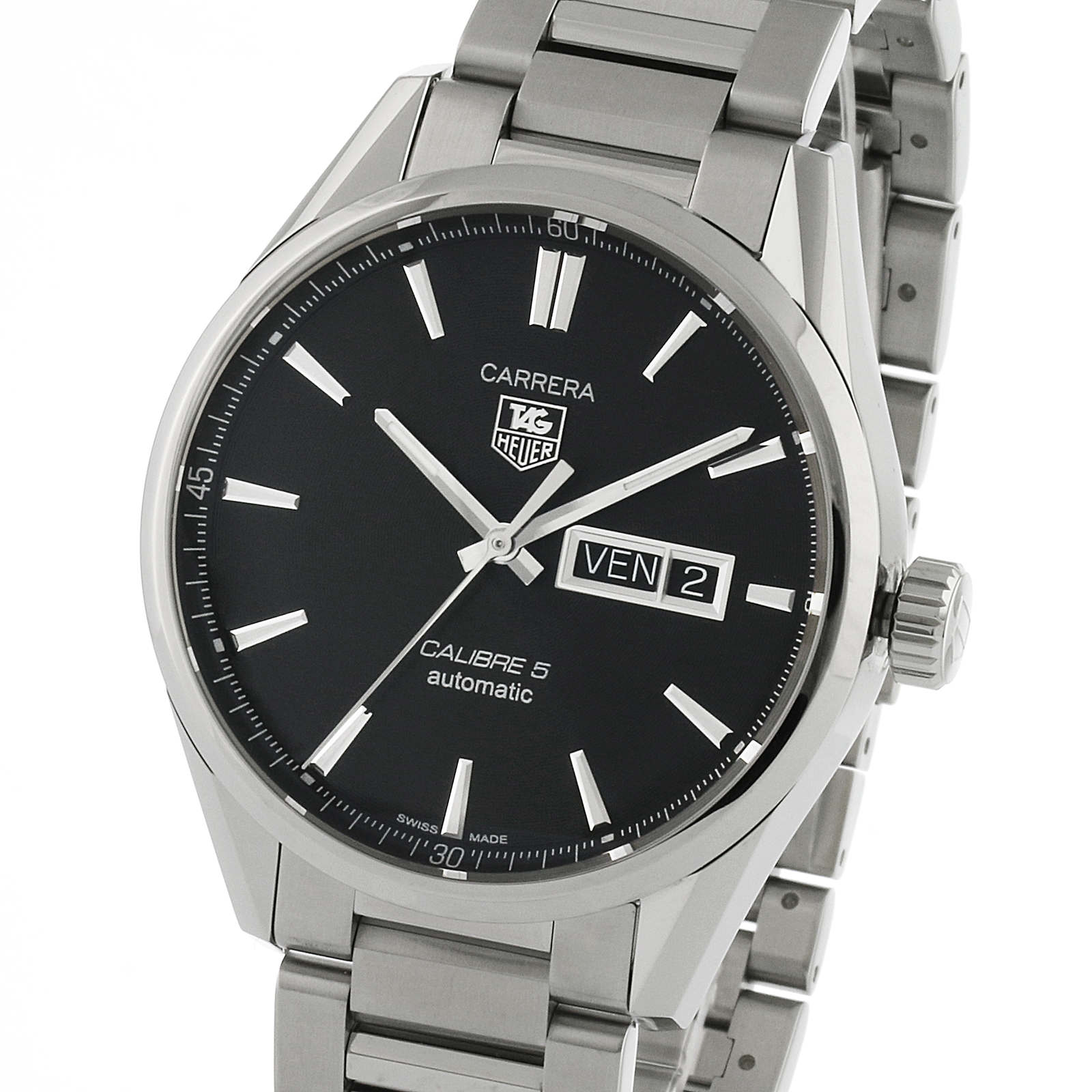 TAG Heuer Carrera 41mm Automatisch Herenhorloge WAR201A.BA0723 - Afbeelding 4