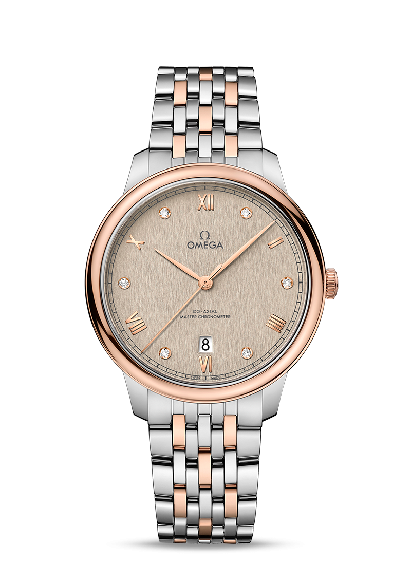 Omega De Ville Staal Sedna Goud Chronometer Horloge 434.20.40.20.59.001