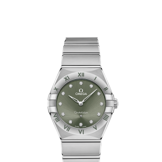 Omega Constellation Staal Diamanten Horloge 131.10.28.60.60.001
