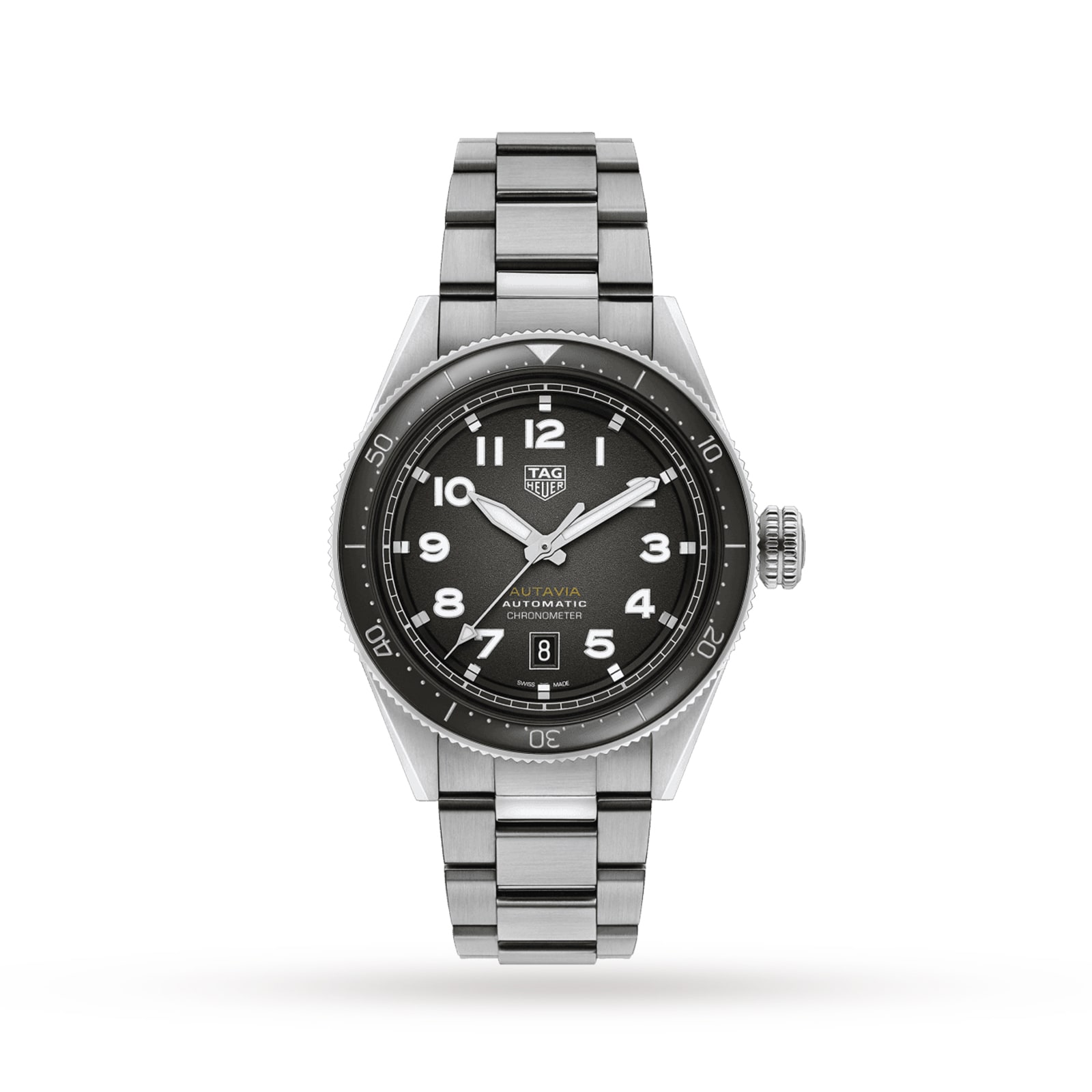 TAG Heuer Autavia COSC 42mm heren horloge WBE5114.EB0173