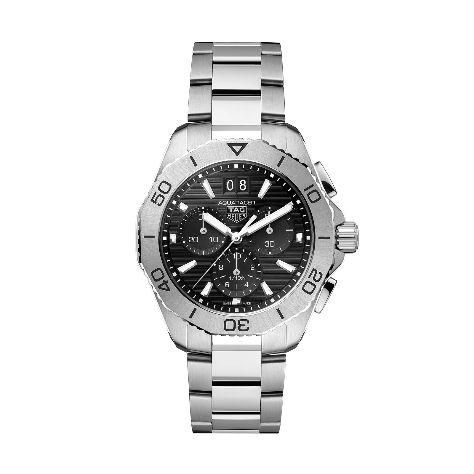 TAG Heuer Aquaracer Chronograaf 40mm Herenhorloge Zwart CBP1110.BA0627