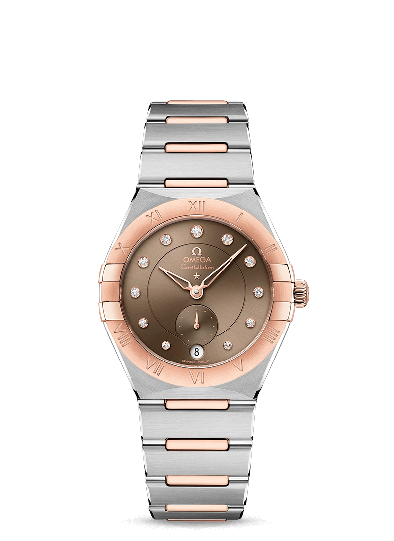Omega Constellation Staal Sedna Goud Chronometer Horloge 131.20.34.20.63.001