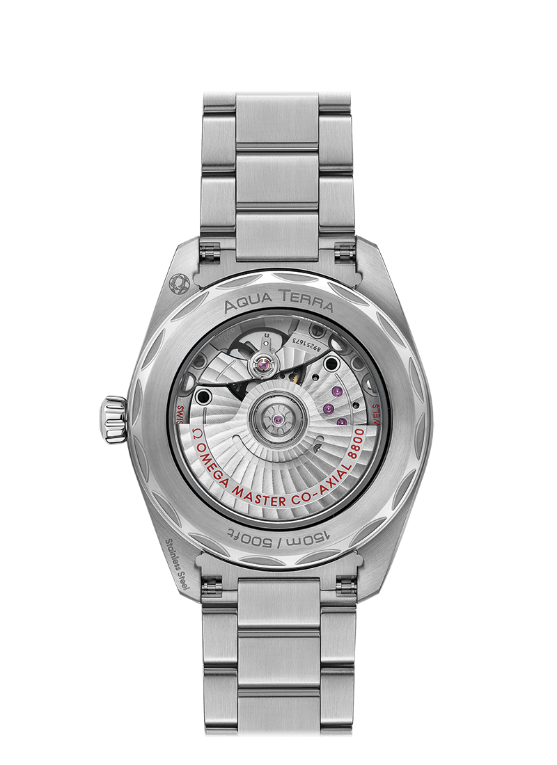 Omega Seamaster Aqua Terra 150M Omega Co-Axial Master Chronometer Dames' 38 mm 220.10.38.20.02.002 - Afbeelding 2