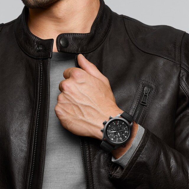 IW371815-Pilotenhorloge Dubbele Chronograaf TOP GUN Ceratanium® - Afbeelding 3
