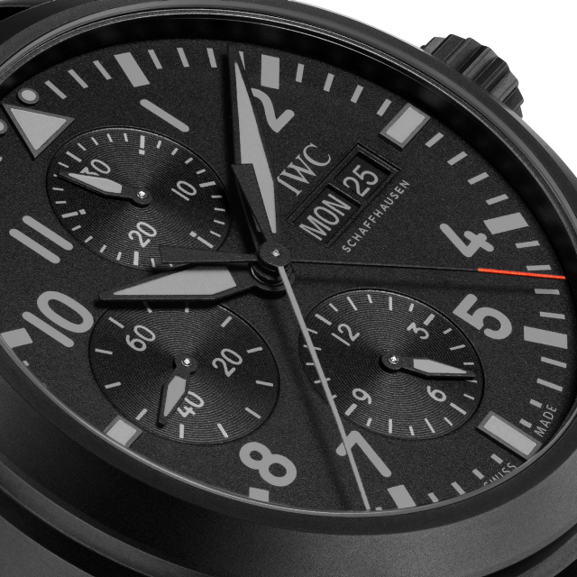 IW371815-Pilotenhorloge Dubbele Chronograaf TOP GUN Ceratanium® - Afbeelding 7