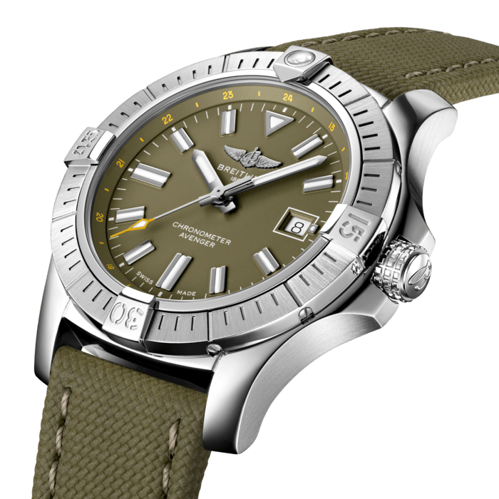 Breitling Avenger Automatic 43 Roestvrij staal Groen A17318101L1X1 - Afbeelding 2