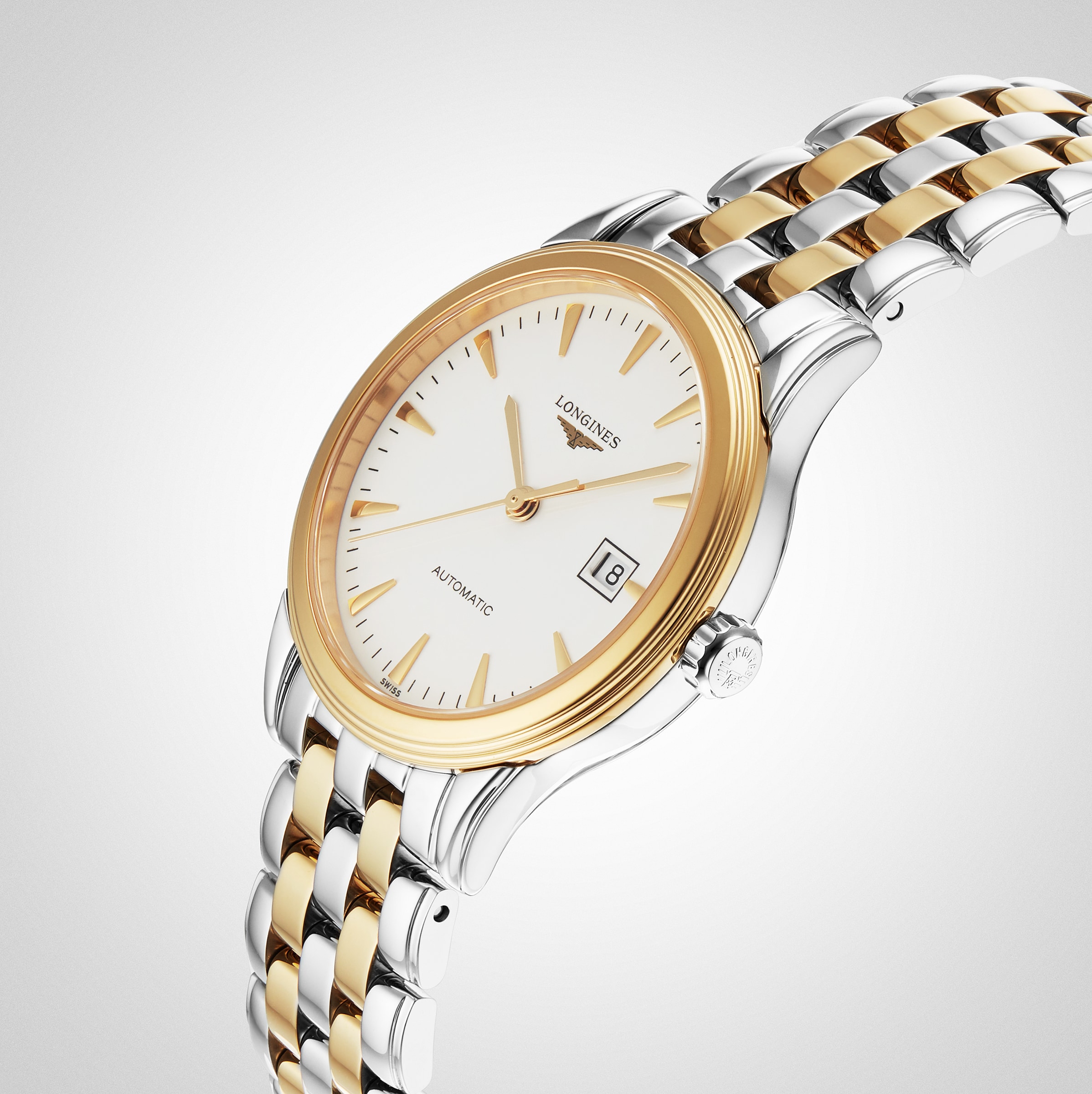 Longines Flagship Automatic 30mm dameshorloge L43743227 - Afbeelding 6